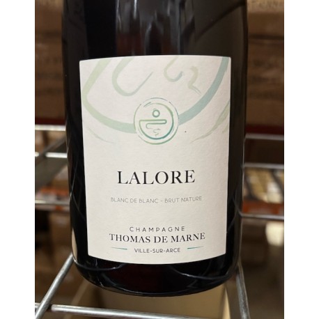 Thomas de Marne Champagne Blanc de blancs Zéro Dosage Lalore (r22)