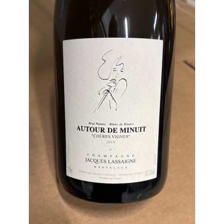 Jacques Lassaigne Champagne Brut Nature Blanc de Blancs Autour de Minuit