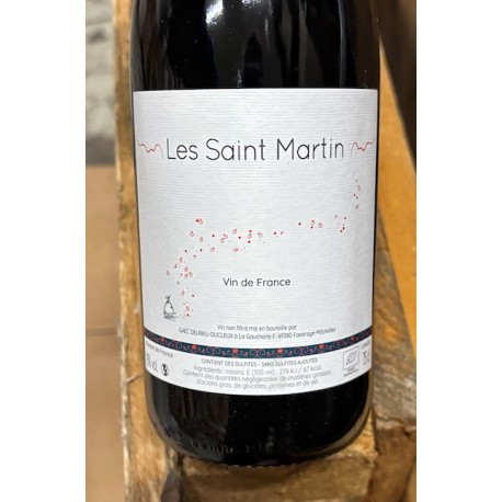 Delrieu-Ducleux Vin de France rouge Les Saint Martin 2024