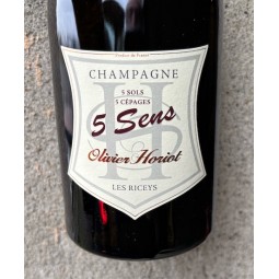 Olivier Horiot Champagne Brut Nature 5 Sens 2019