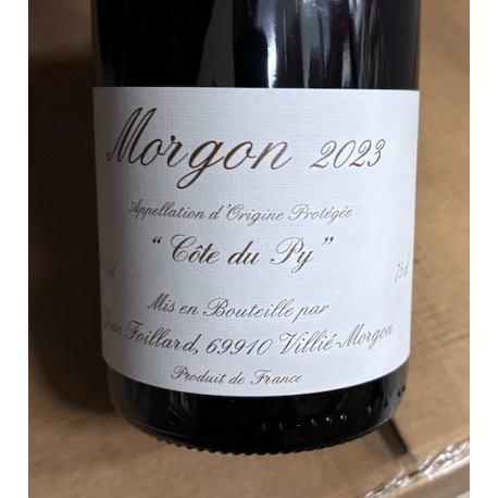 Domaine Foillard Morgon Côte du Py 2023