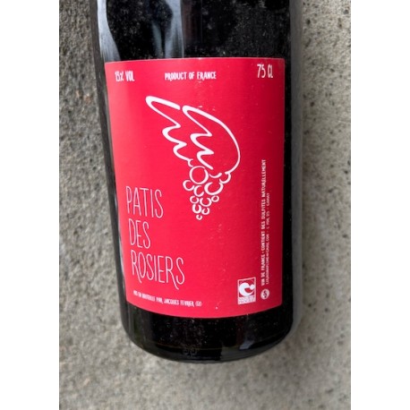 Le Raisin à Plume Vin de France rouge Pâtis des Rosiers 2023