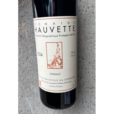 Domaine Hauvette IGP Alpilles rouge Cinsault 2024