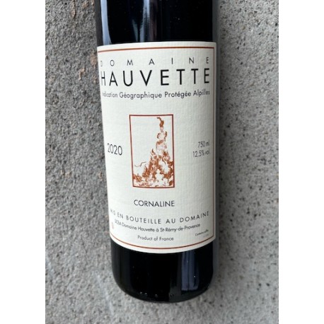 Domaine Hauvette Baux de Provence rouge Cornaline 2020