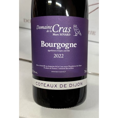 Domaine de la Cras Bourgogne rouge 2022