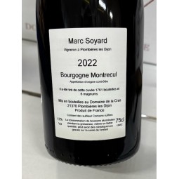 Domaine de la Cras Bourgogne rouge Montrecul 2022