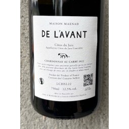 Maison Maenad Côtes du Jura blanc chardonnay (Au Carré) De l'Avant 2022