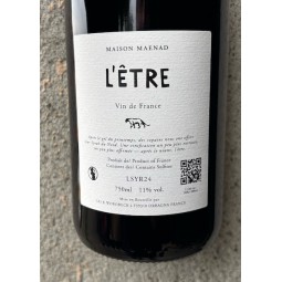 Maison Maenad Vin de France rouge L'Etre 2024