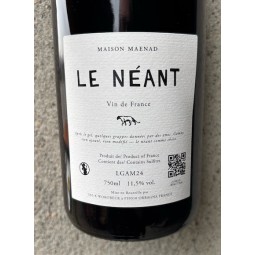 Maison Maenad Vin de France rouge Le Néant 2024