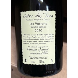 Domaine Ganevat Côtes du Jura chardonnay Les Varrons 2020