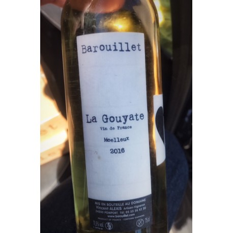 Château Barouillet Vin de France Gouyate 2015 Château Barouillet Vin de France Gouyate 2015