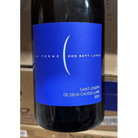 La Ferme des Sept Lunes Saint Joseph blanc De Deux Choses Lune 2024