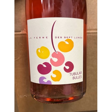 La Ferme des Sept Lunes Vin de France rosé pet nat Tubular Belles 2025