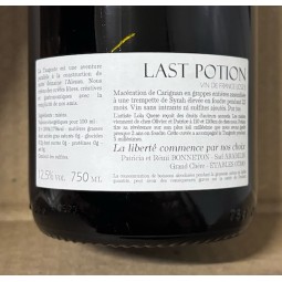 Patricia & Rémi Bonneton La Tangente Vin de France rouge Last Potion 2023