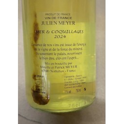 Domaine Julien Meyer Vin de France blanc Mer & Coquillages 2024