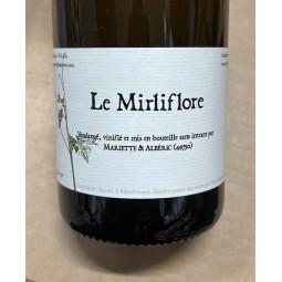 Mariette & Albéric Vin de France blanc Mirliflore 2024
