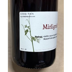 Mariette & Albéric Vin de France rouge Mirligrolle 2024