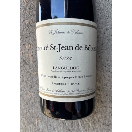 Prieuré Saint Jean de Bébian Languedoc rouge 2024