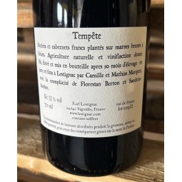 Lestignac Vin de France rouge Tempête 2022
