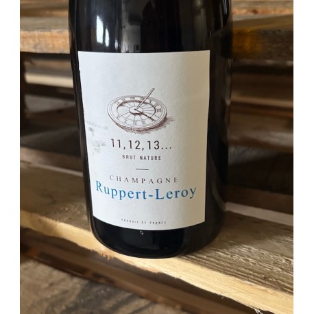 Ruppert-Leroy Champagne Brut Nature 11 12 13...22 (dég. 10/25)