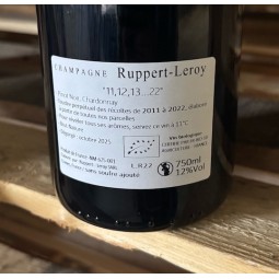 Ruppert-Leroy Champagne Brut Nature 11 12 13...22 (dég. 10/25)