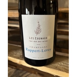 Ruppert-Leroy Champagne Blanc de Noirs Brut Nature Les Cognaux 2022 (dég. 10/25)