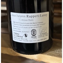 Ruppert-Leroy Coteaux Champenois blanc 2019