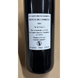 Julie Brosselin Vin de France rouge Queue de Comète 2023