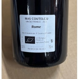 Jean-François Coutelou Vin de France rouge Rome 2023
