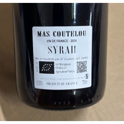 Jean-François Coutelou Vin de France rouge Syrah 2024