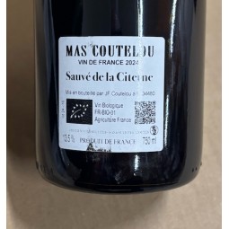 Jean-François Coutelou Vin de France rouge Sauvé de la Citerne 2024