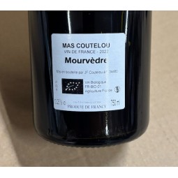 Jean-François Coutelou Vin de France rouge Mourvèdre 2022