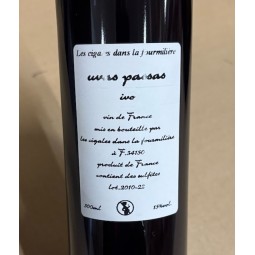 Domaine de l'Escarpolette Vin de France rouge passerillé Uva Passas Solera