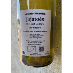 Domaine du Petit Oratoire Vin de France blanc Jajatoès 2025