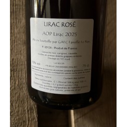 Romain Le Bars Lirac rosé 2025