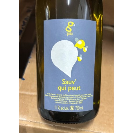 Arianne Lesné Goût à Goutte Vin de France blanc Sauv' qui peut 2023