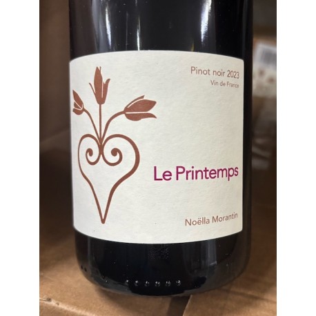 Noella Morantin Vin de France rouge Le Printemps 2023
