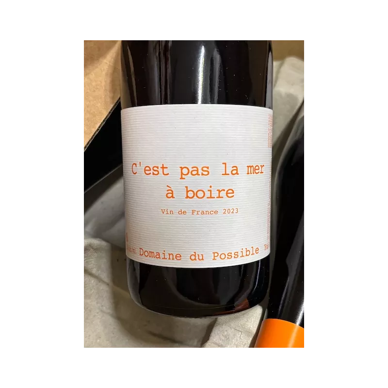 Domaine du Possible Côtes du Roussillon C'est pas la Mer à Boire 2023