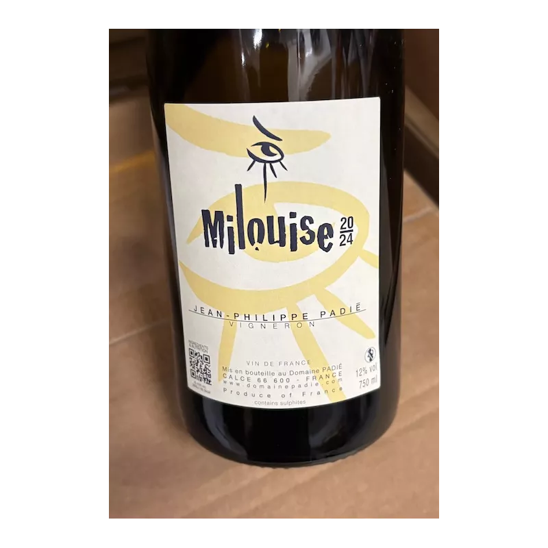 Jean-Philippe Padié Vin de France blanc Milouise 2024