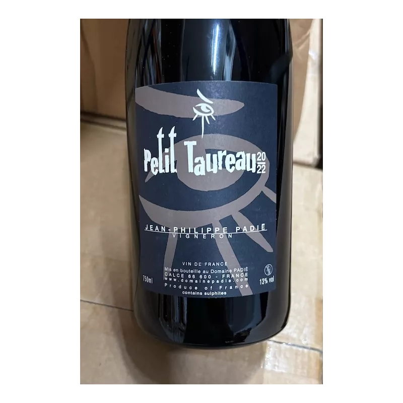 Jean-Philippe Padié Vin de France rouge Le Petit Taureau 2022
