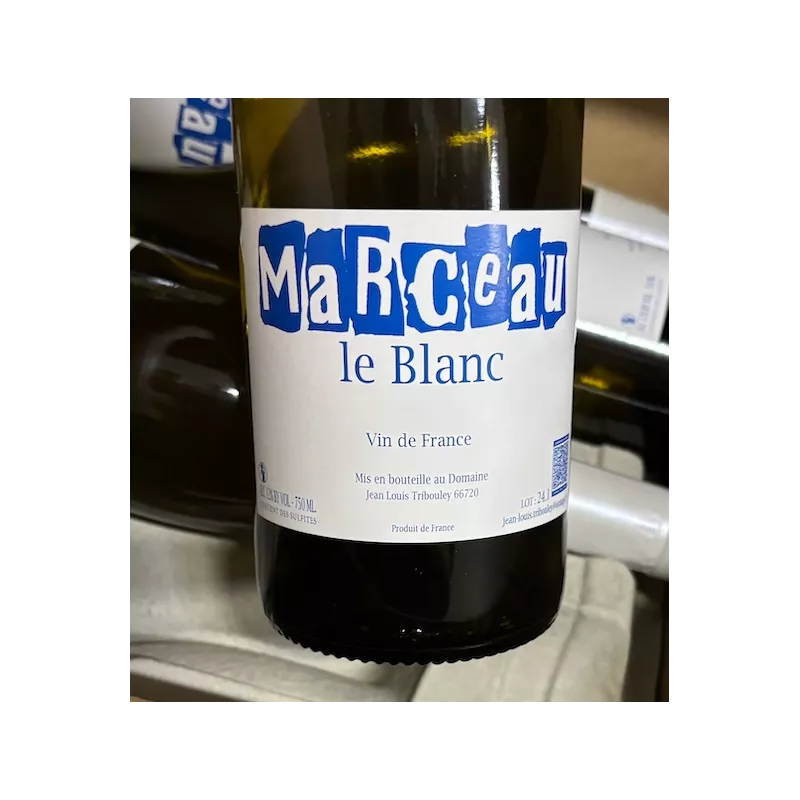 Jean-Louis Tribouley Vin de France blanc Marceau 2024