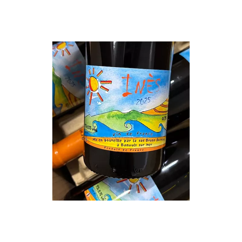 Bruno Duchène Vin de France rouge Inès 2025