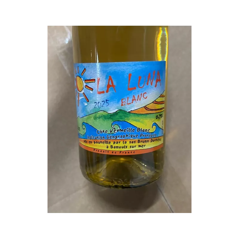 Bruno Duchène Vin de Pays de la Côte Vermeille blanc La Luna 2025