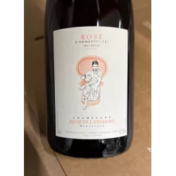Jacques Lassaigne Champagne Brut Nature rosé Rosé d'Emmanuel(le)