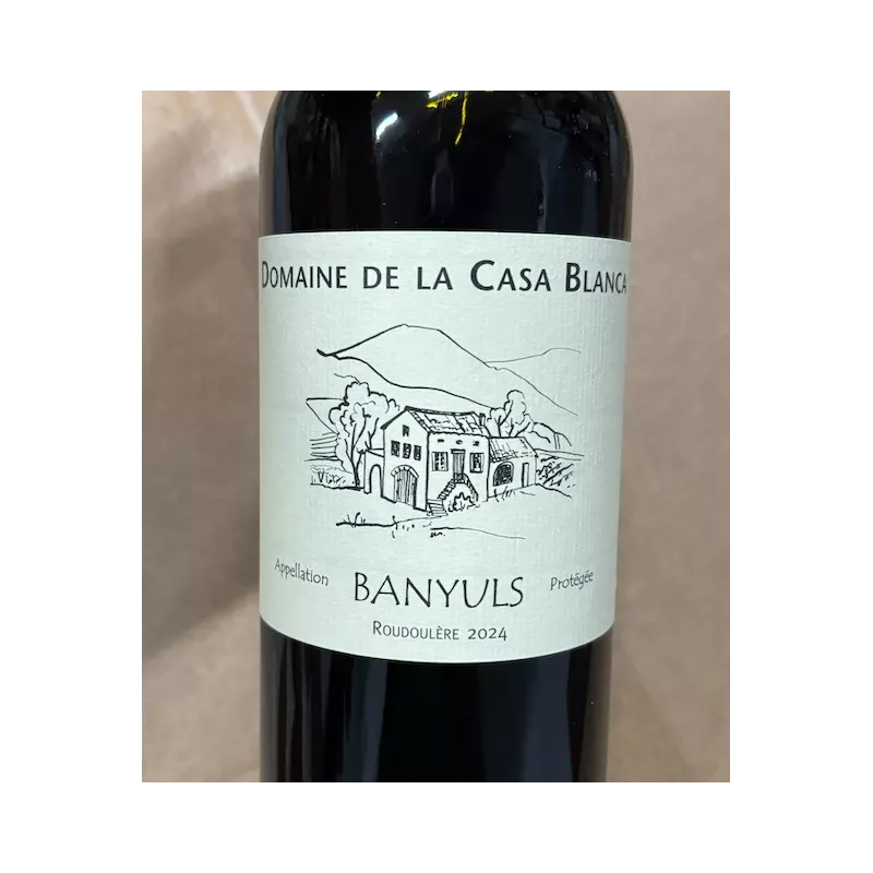 Domaine de la Casa Blanca Banyuls Rimage Roudoulère 2024