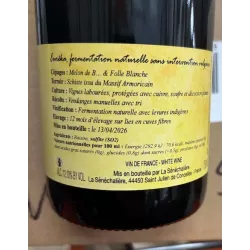 La Sénéchalière Vin de France blanc Eureka 2024