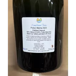 Complémen'Terre Vin de France blanc pet nat Potion Mama 2023 Magnum