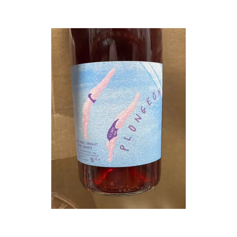 Philippe Chevarin x Marie Carroget Vin de France rosé Le Plongeon 2025