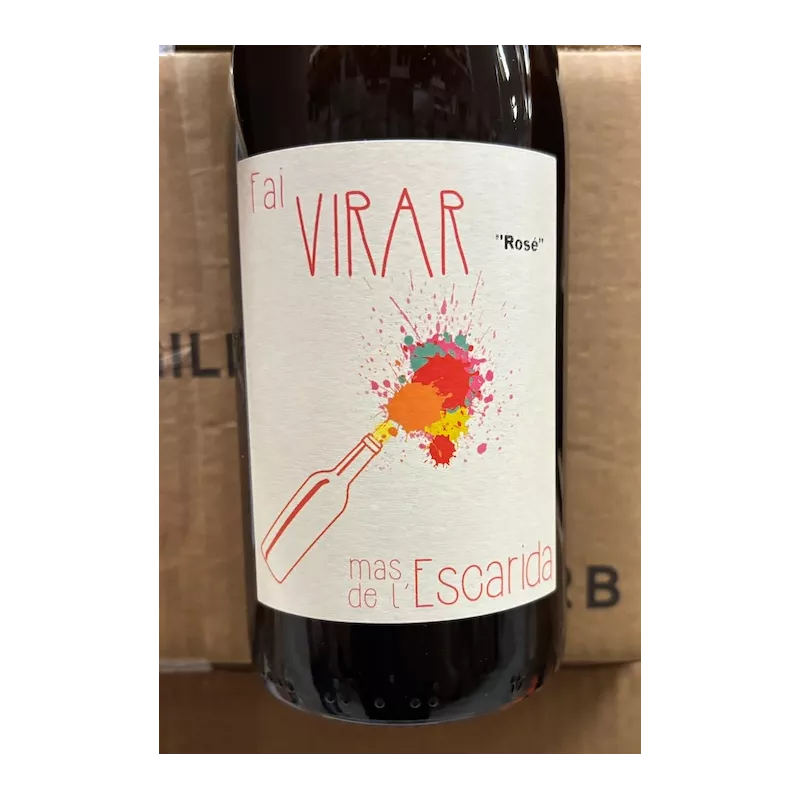 Mas de l'Escarida Vin de France rosé Faï Virar 2025