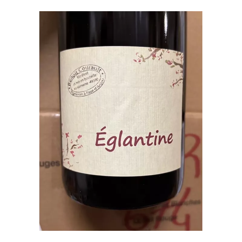 Benoit Courault Vin de France pétillant rosé Eglantine 2023